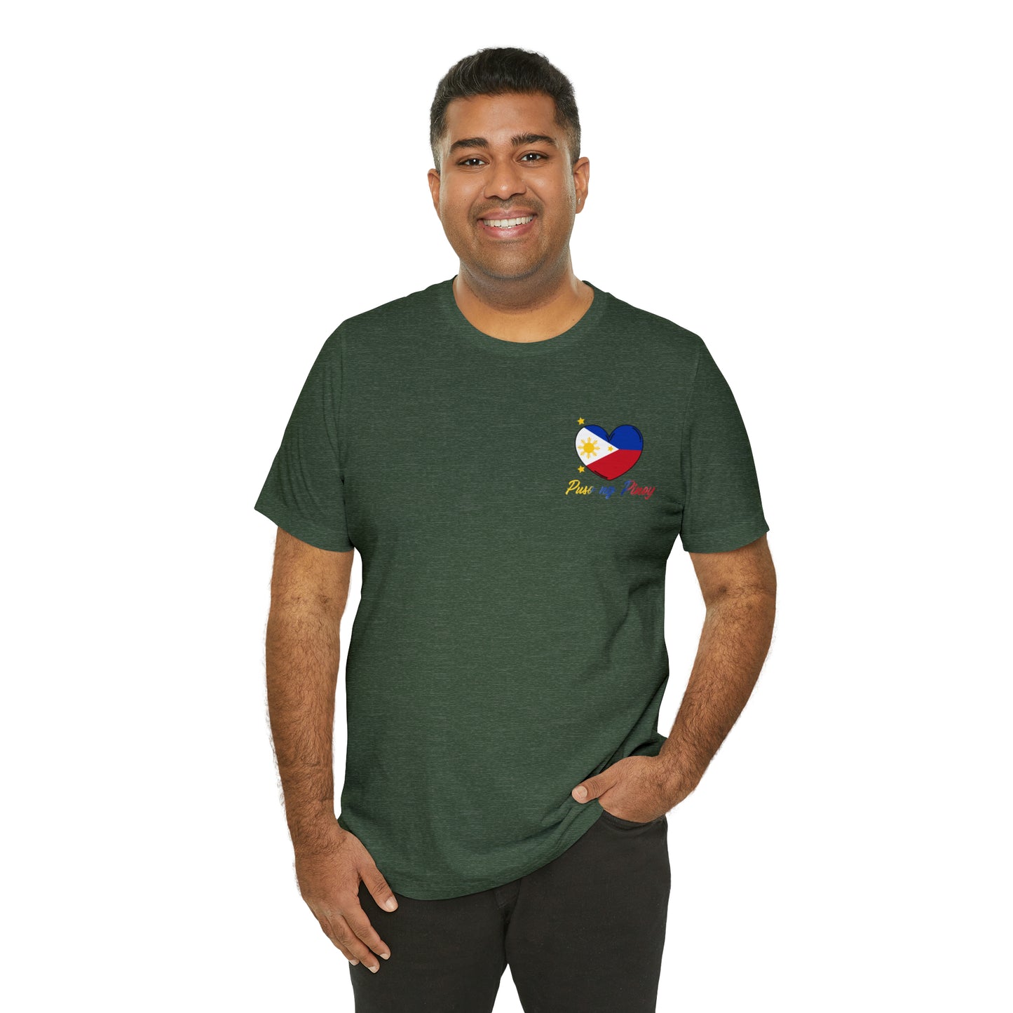 Puso ng Pinoy Filipino by Heart T-Shirt