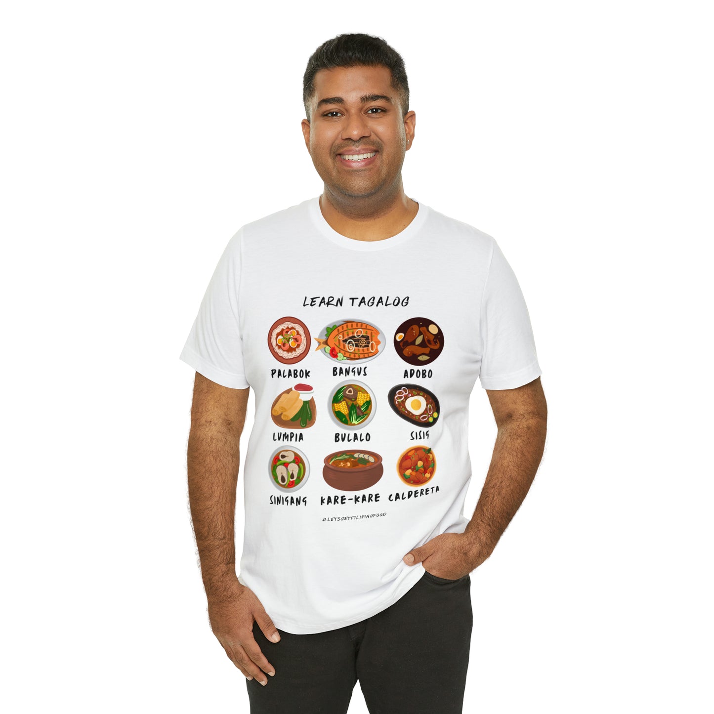 Learn Tagalog Filipino Foodie Chef T-Shirt