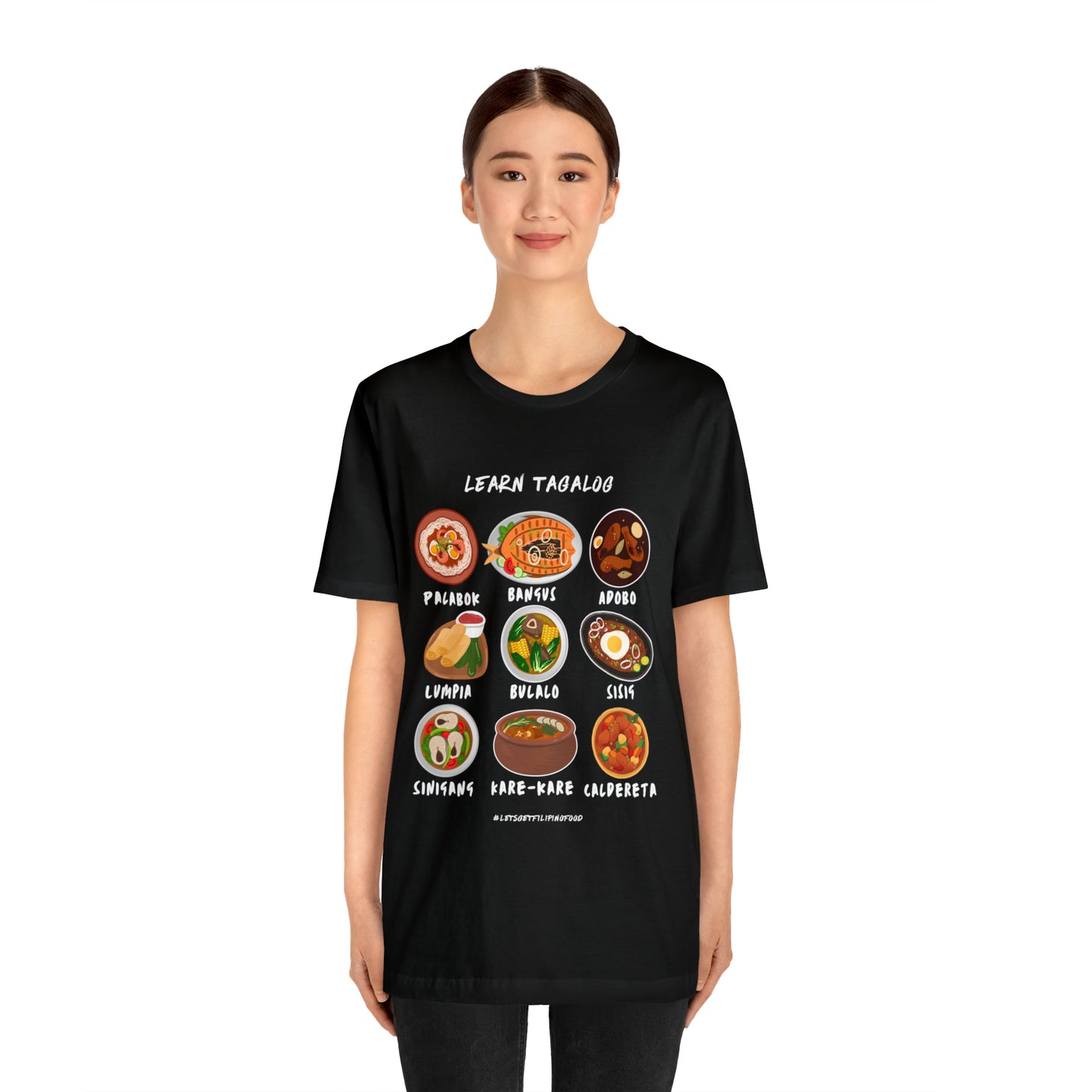 Learn Tagalog Filipino Foodie Chef T-Shirt