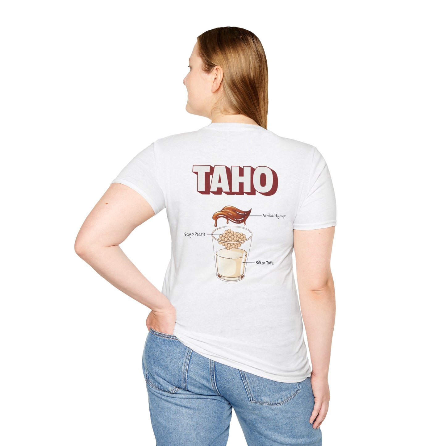 T-Shirt — TAHO Illustration Tee (Silken Tofu & Sago Diagram)