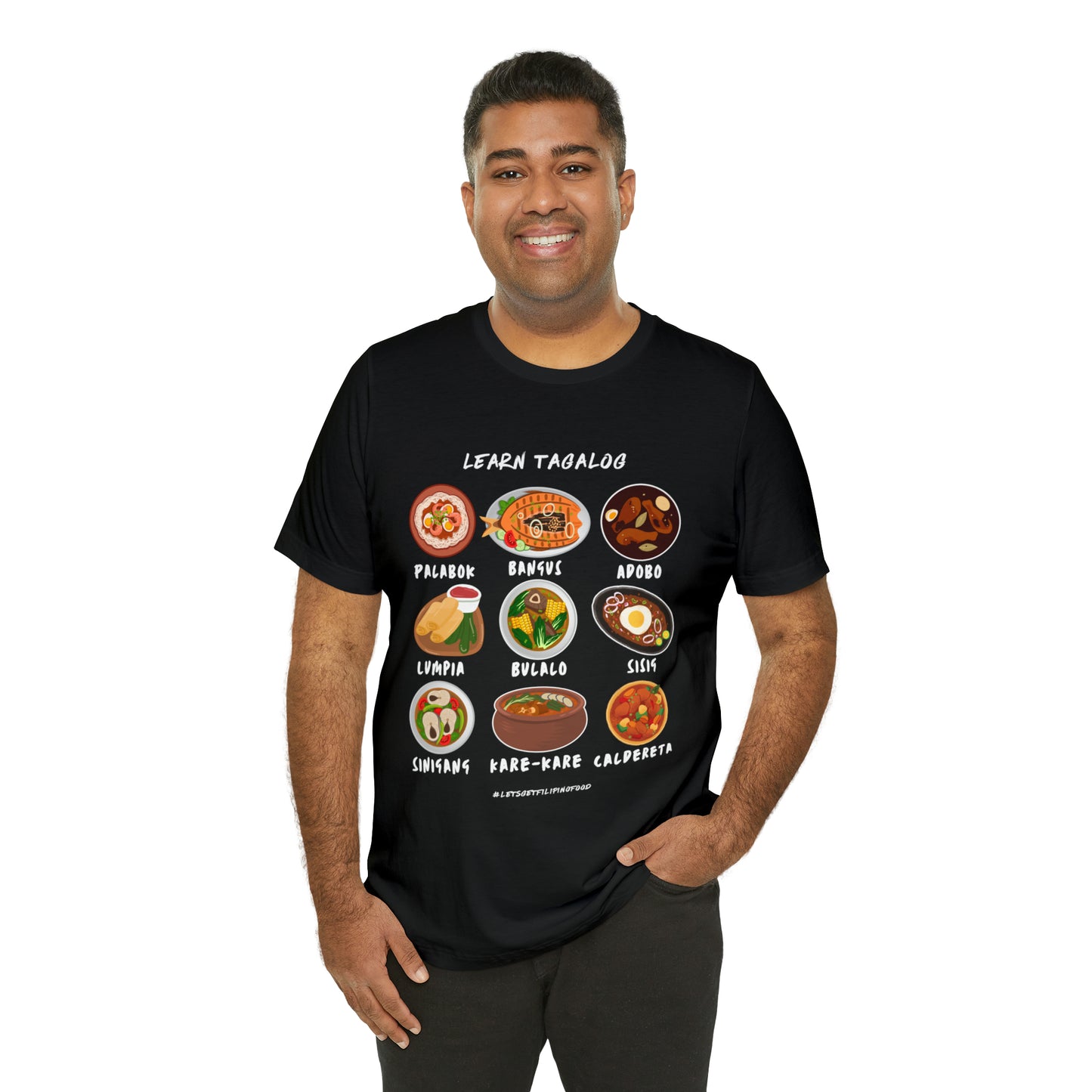 Learn Tagalog Filipino Foodie Chef T-Shirt