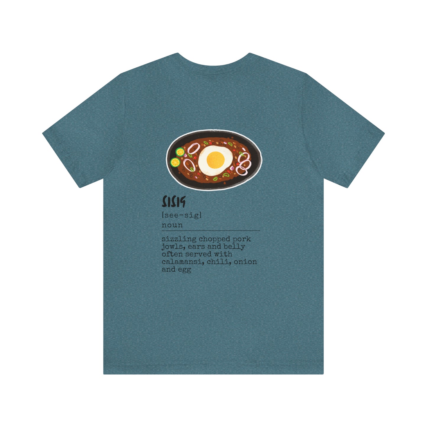 Filipino Food Sisig Definition Tagalog T-Shirt