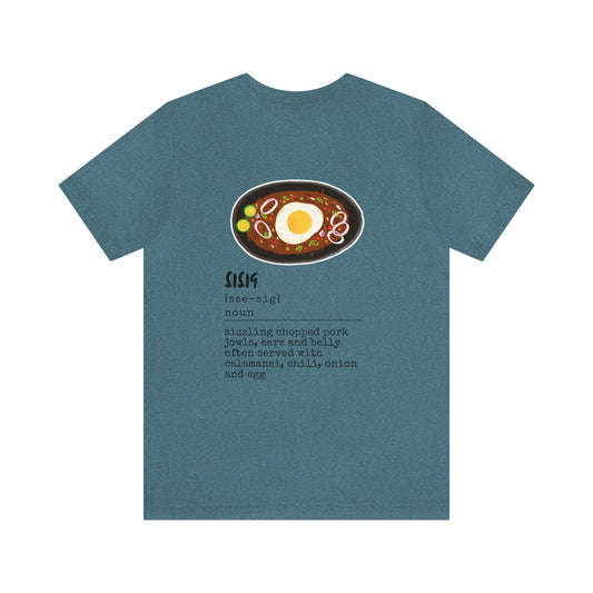 Filipino Food Sisig Definition Tagalog T-Shirt