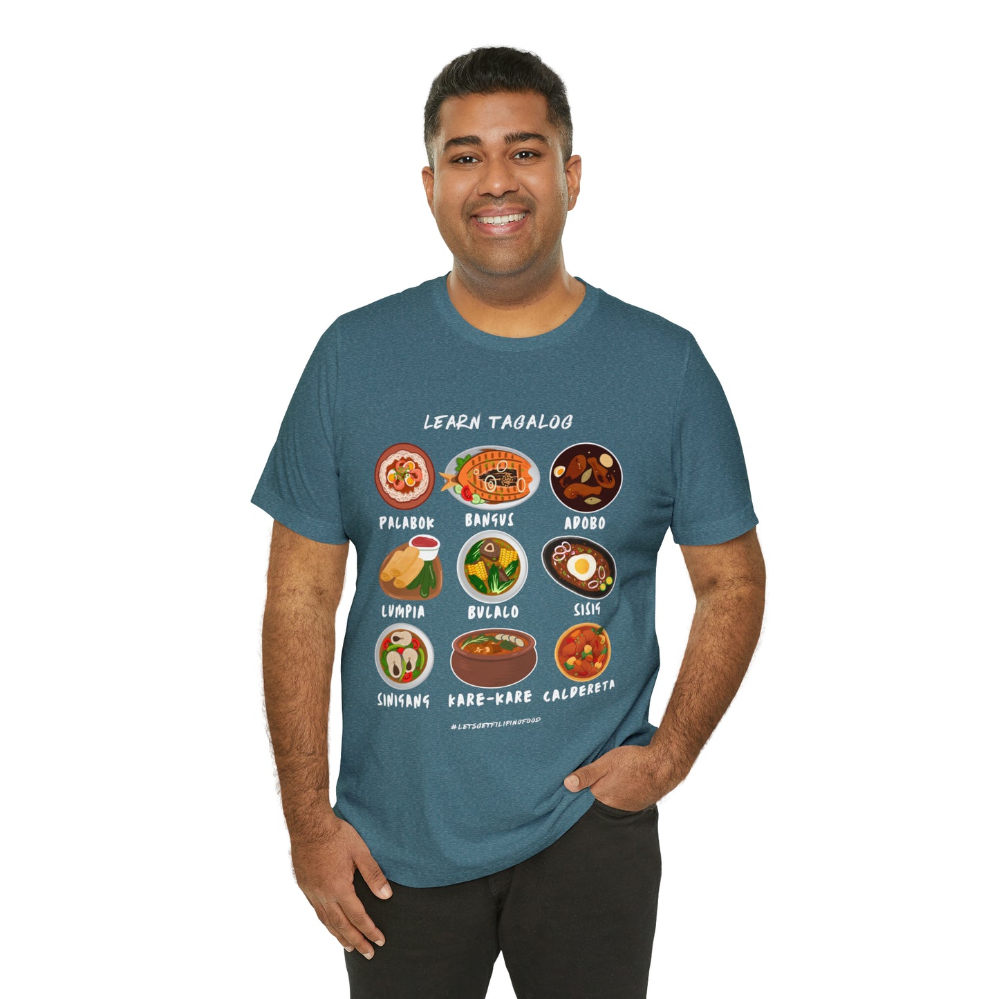 Learn Tagalog Filipino Foodie Chef T-Shirt