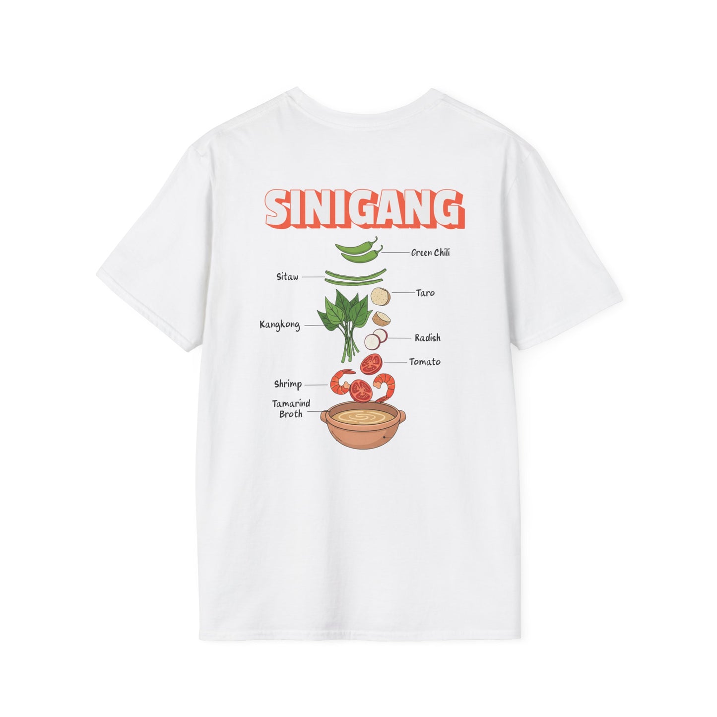 Sinigang Ingredients T-Shirt