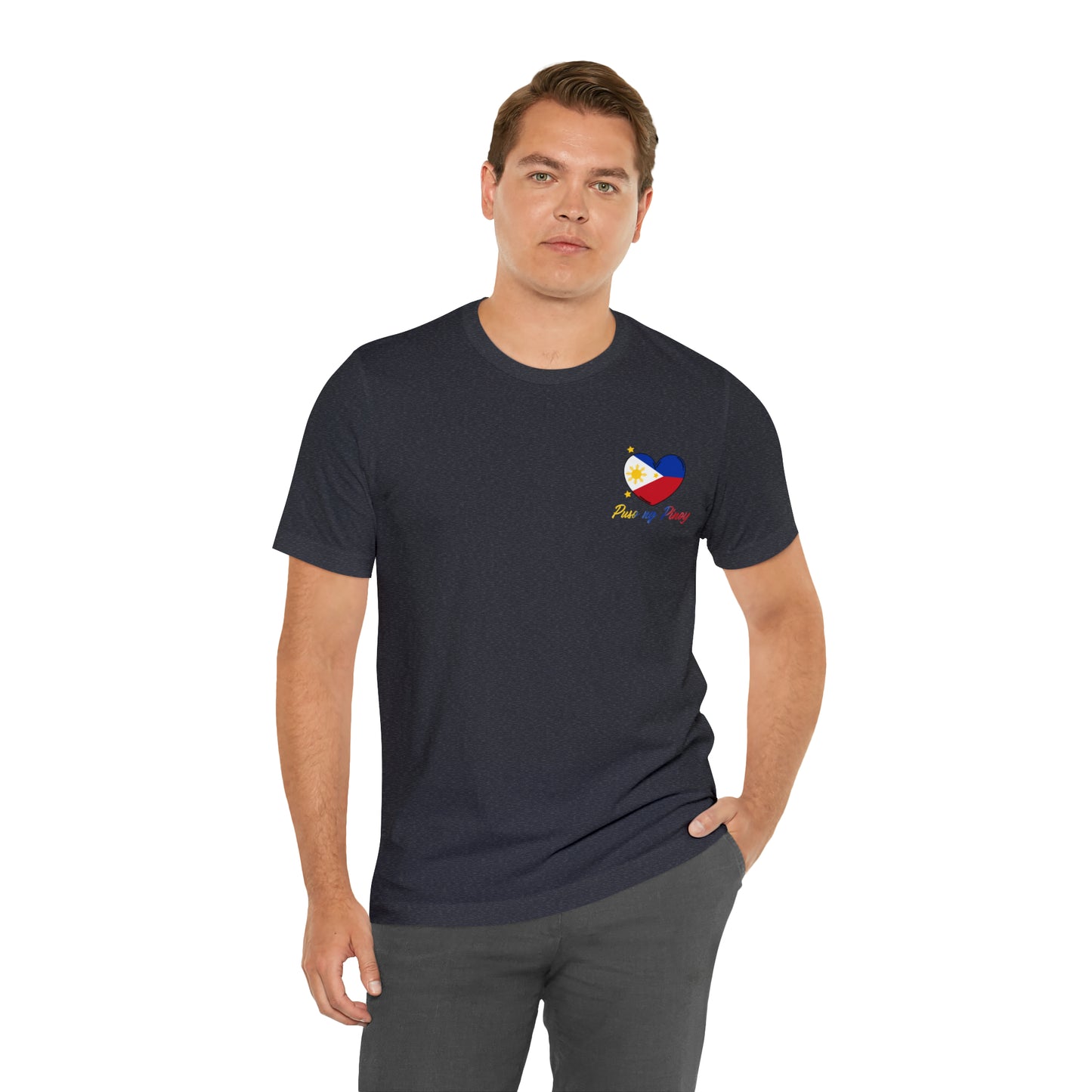 Puso ng Pinoy Filipino by Heart T-Shirt