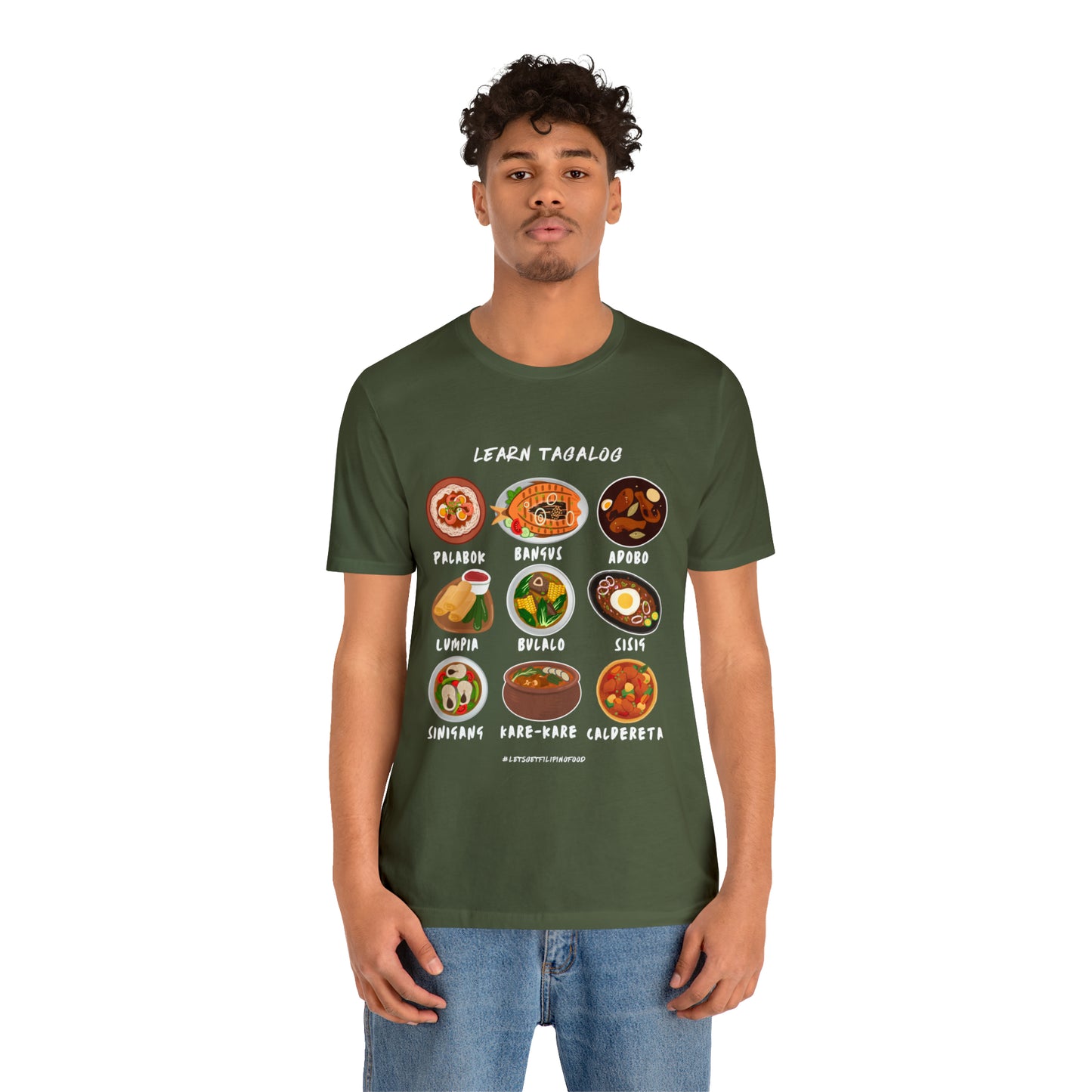 Learn Tagalog Filipino Foodie Chef T-Shirt