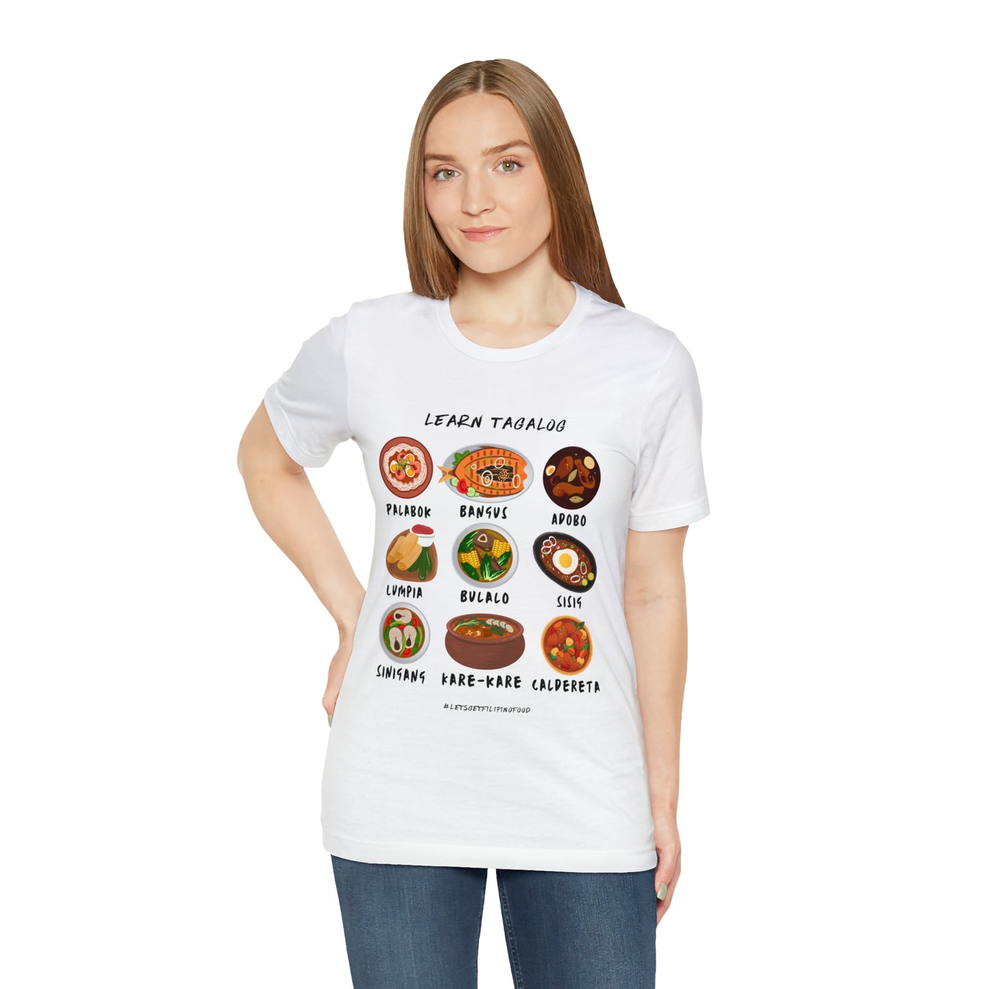 Learn Tagalog Filipino Foodie Chef T-Shirt