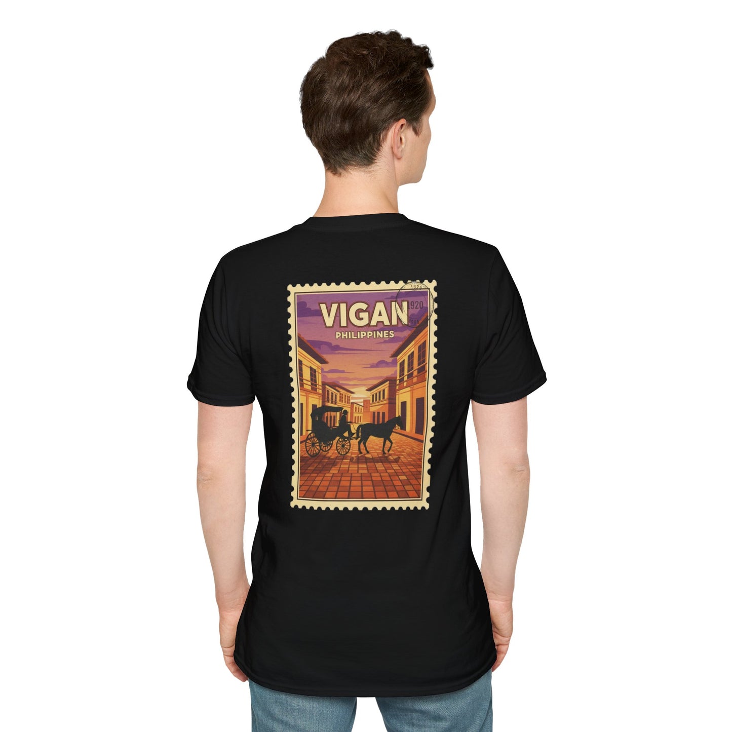 Vigan Philippines Vintage Travel Poster T-Shirt