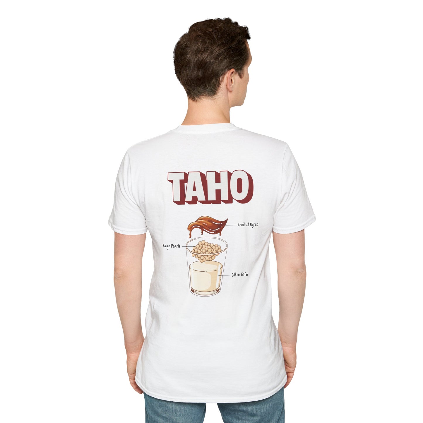 T-Shirt — TAHO Illustration Tee (Silken Tofu & Sago Diagram)