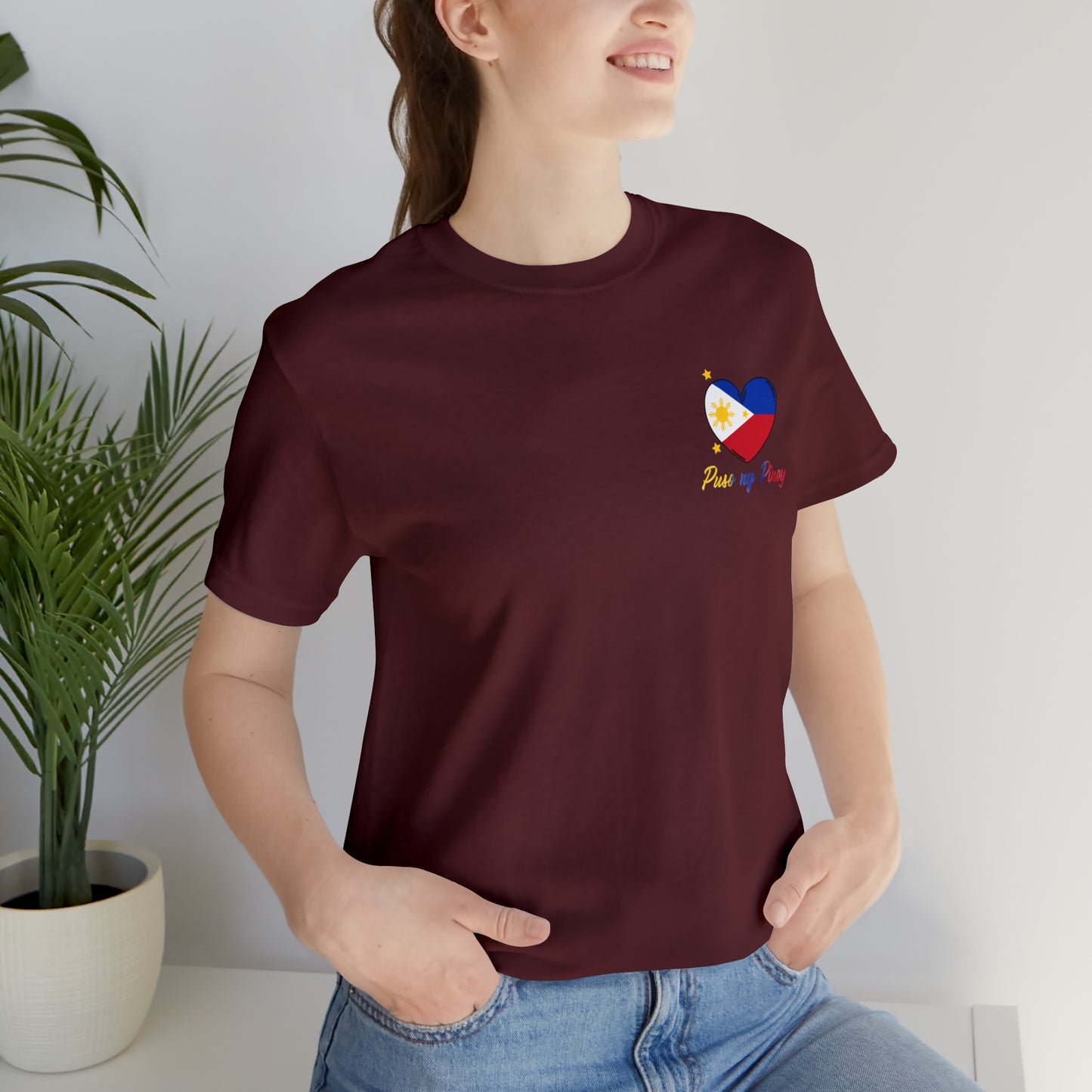 Puso ng Pinoy Filipino by Heart T-Shirt