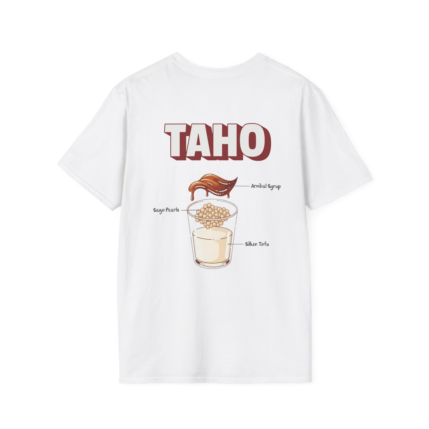 T-Shirt — TAHO Illustration Tee (Silken Tofu & Sago Diagram)
