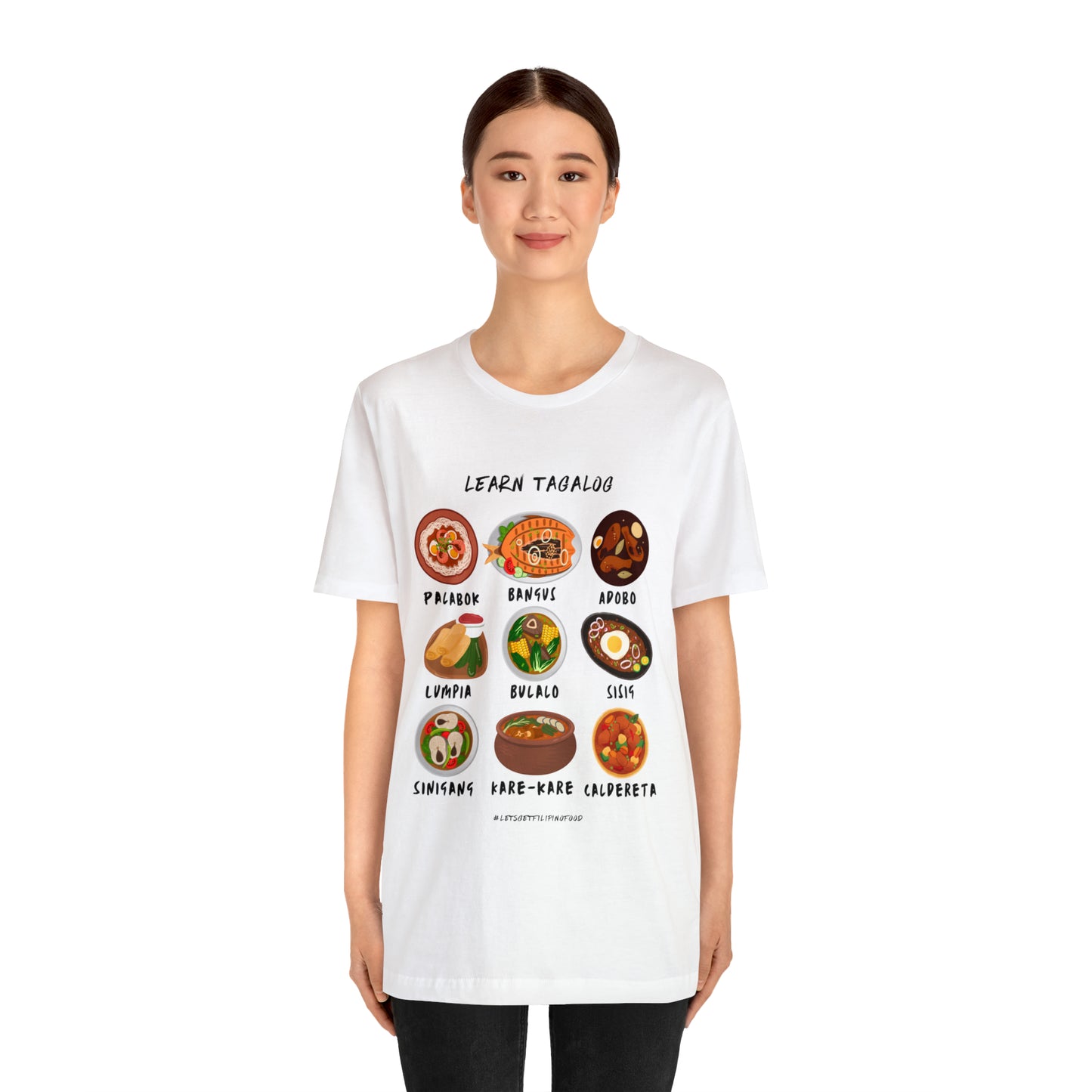 Learn Tagalog Filipino Foodie Chef T-Shirt