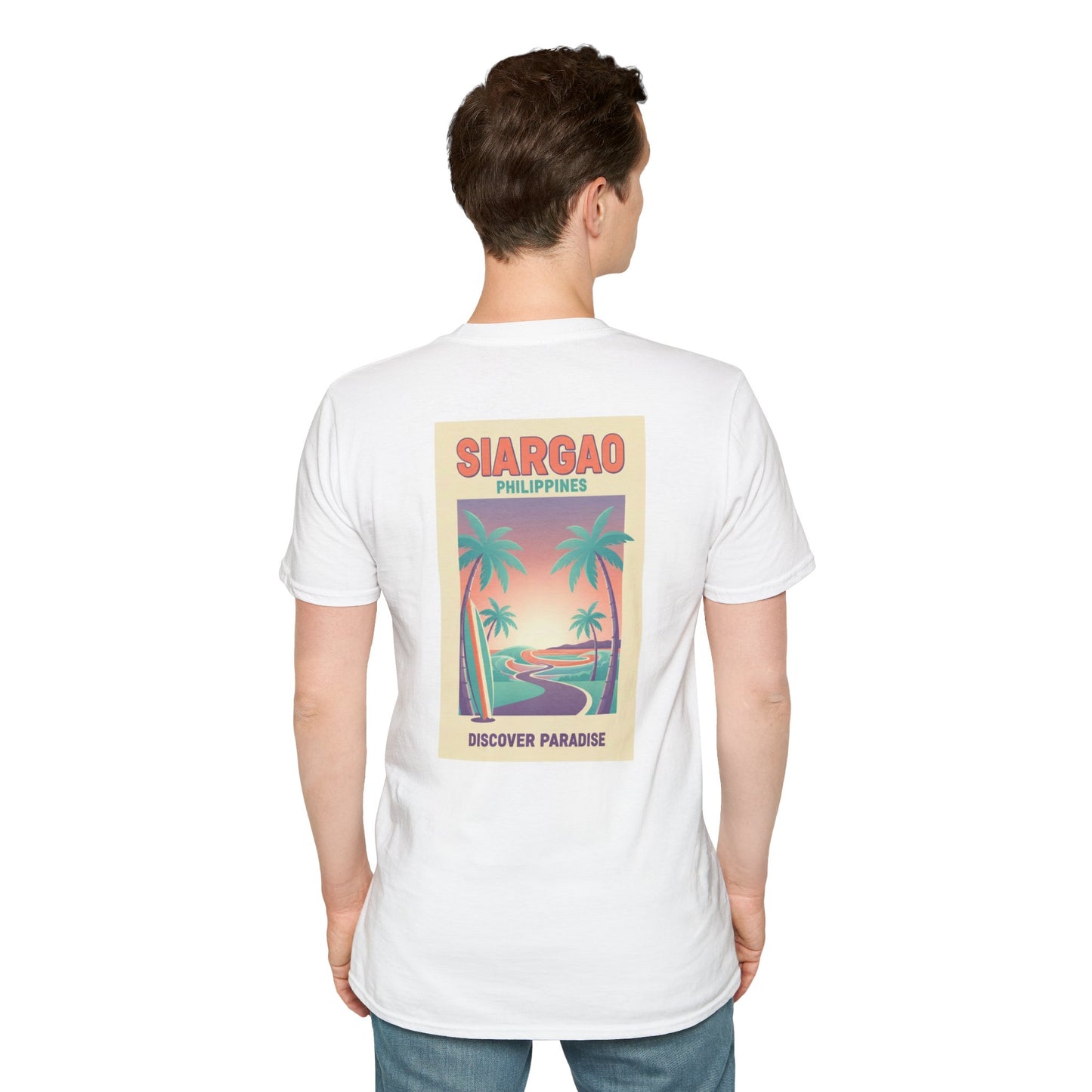 Siargao Philippines T-Shirt — Discover Paradise Retro Beach Poster Tee