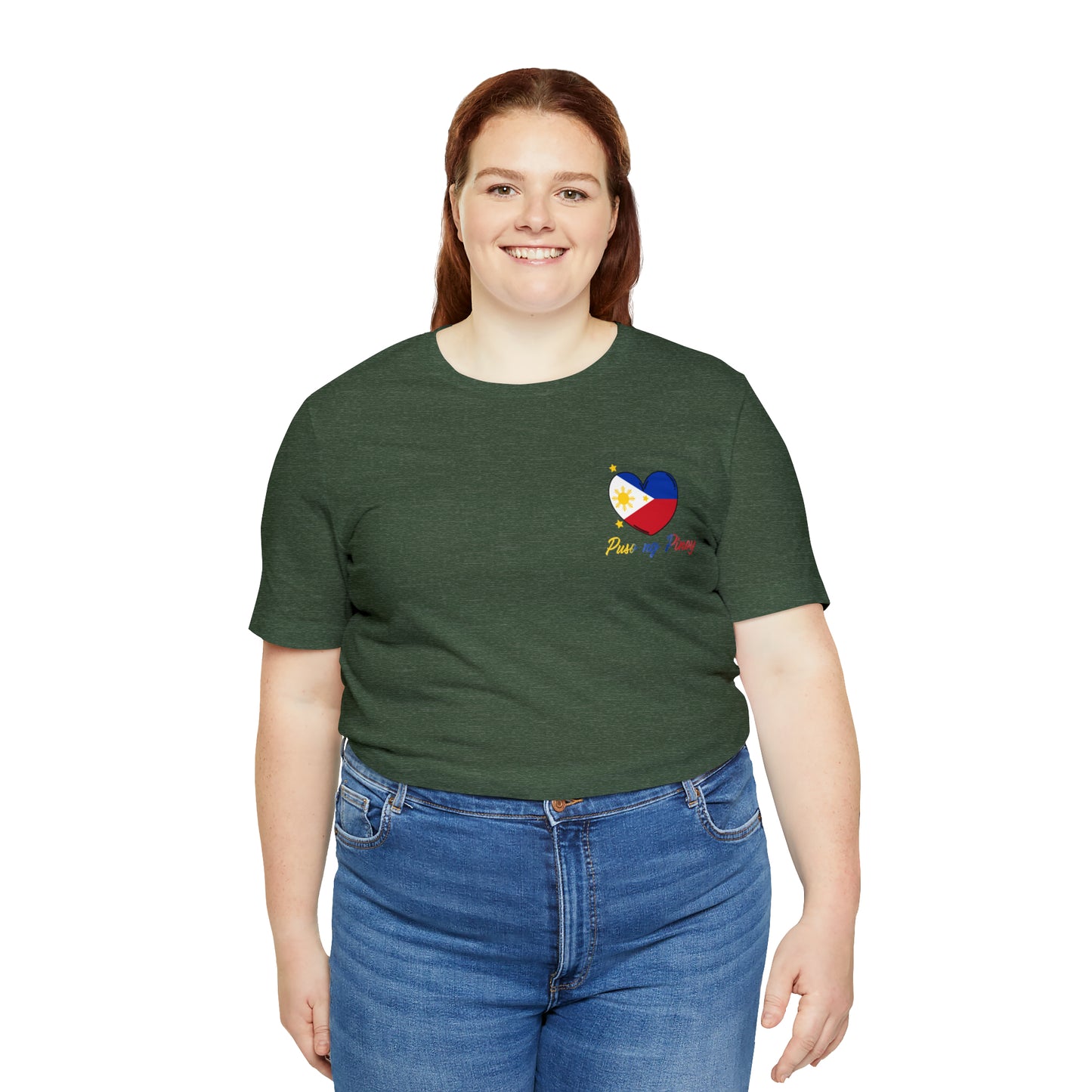 Puso ng Pinoy Filipino by Heart T-Shirt