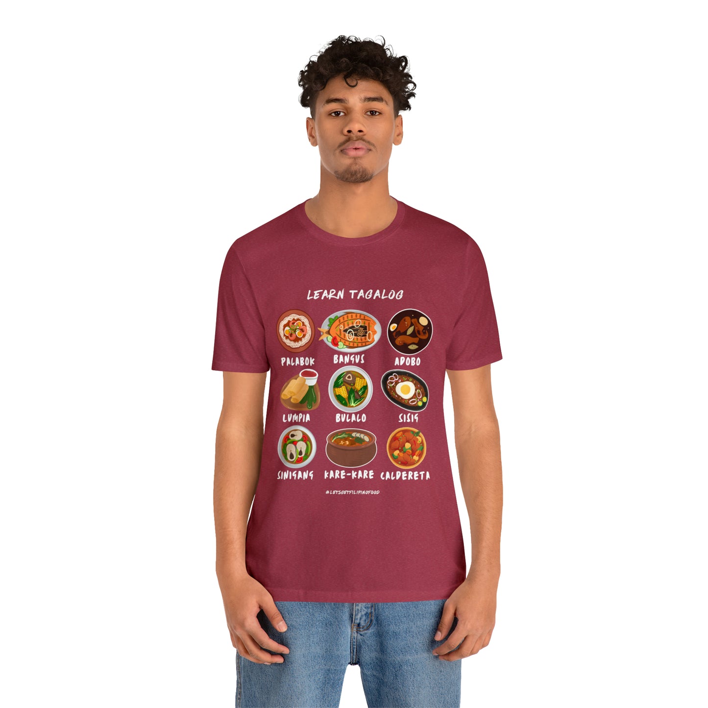 Learn Tagalog Filipino Foodie Chef T-Shirt