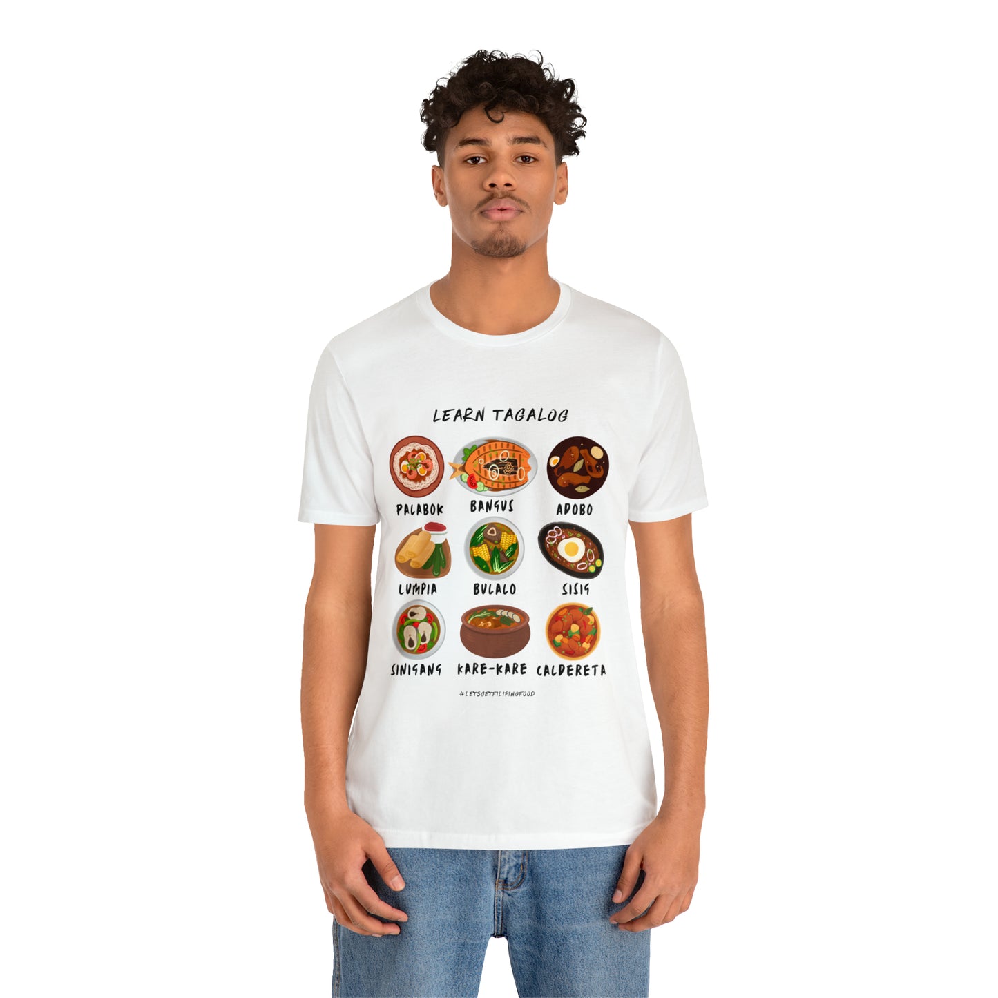 Learn Tagalog Filipino Foodie Chef T-Shirt