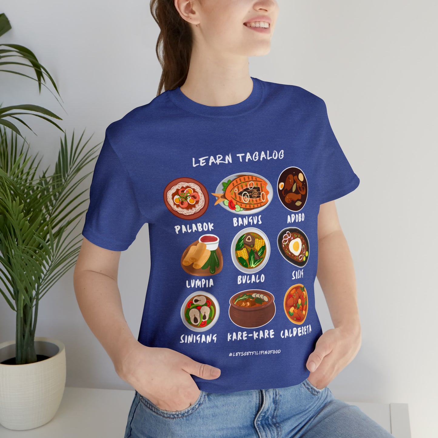 Learn Tagalog Filipino Foodie Chef T-Shirt