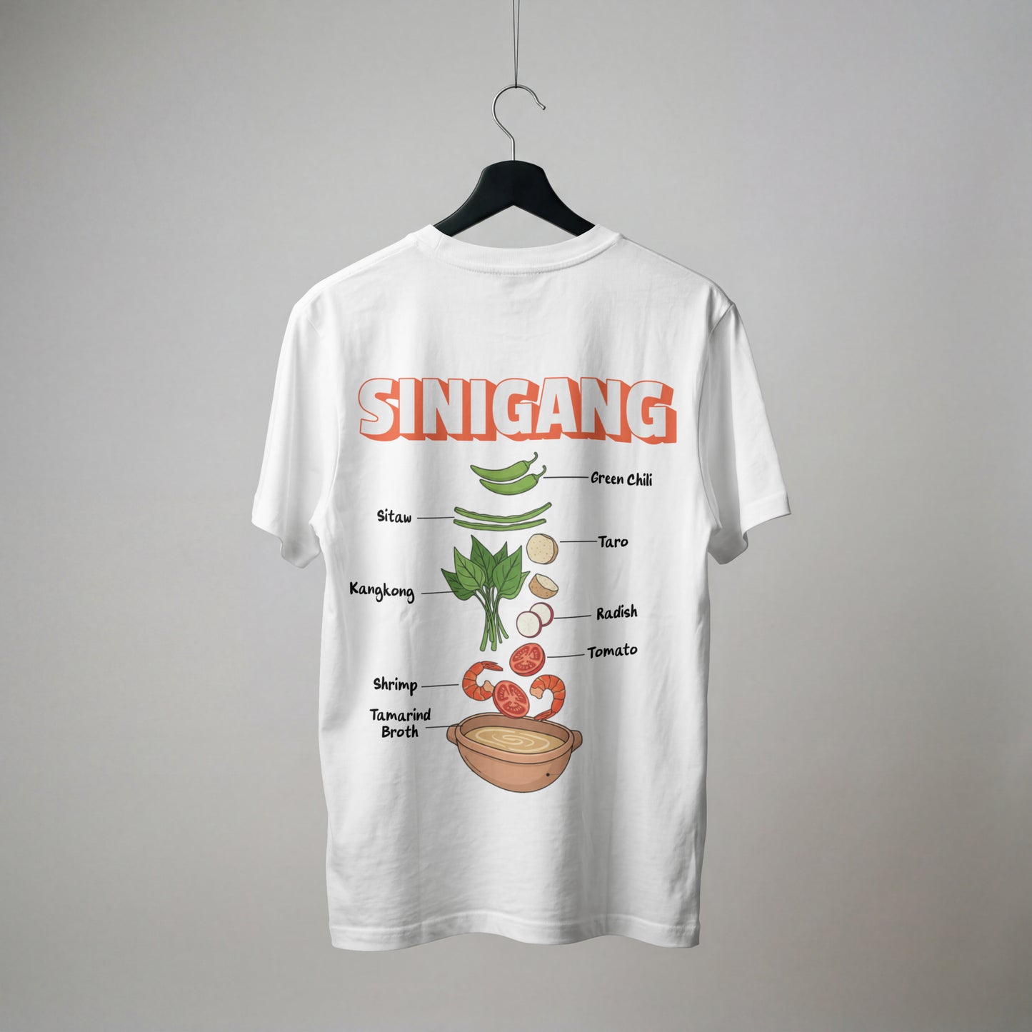 Sinigang Ingredients T-Shirt