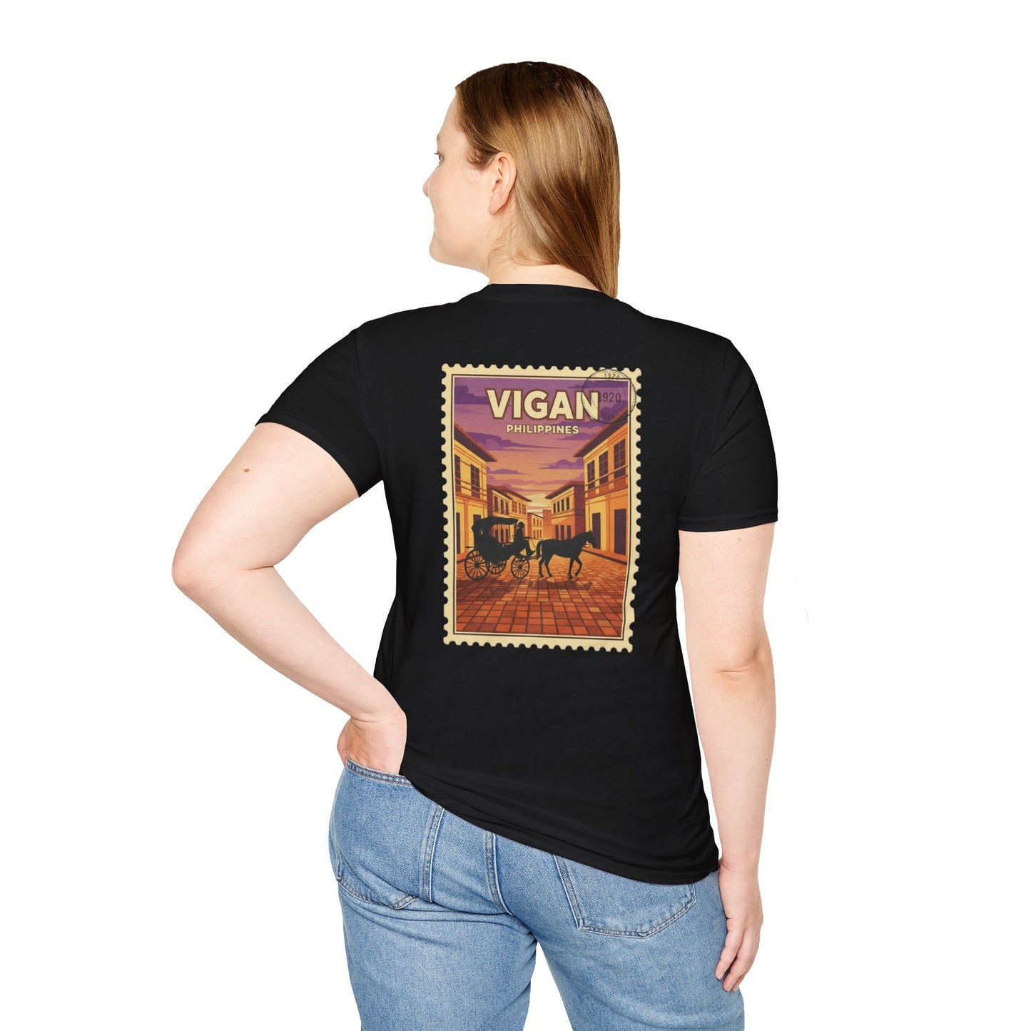 Vigan Philippines Vintage Travel Poster T-Shirt