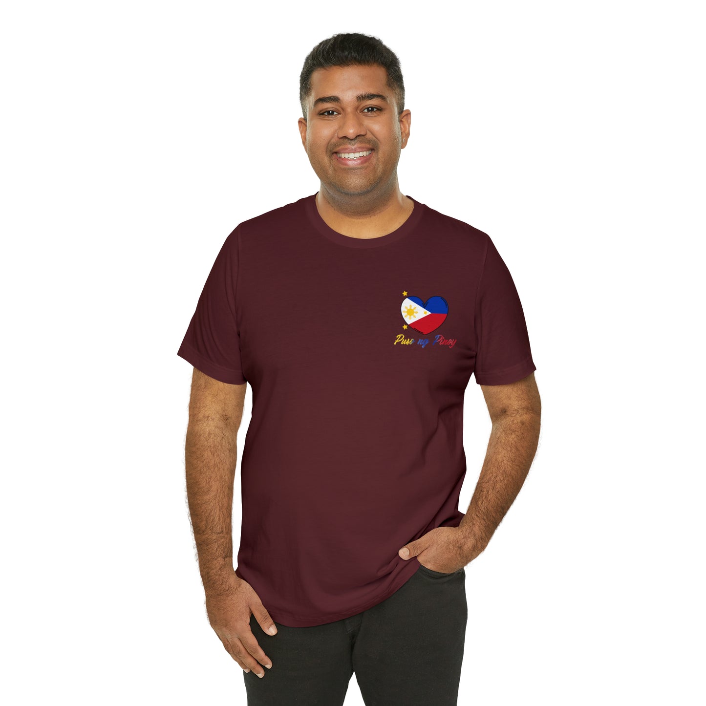 Puso ng Pinoy Filipino by Heart T-Shirt