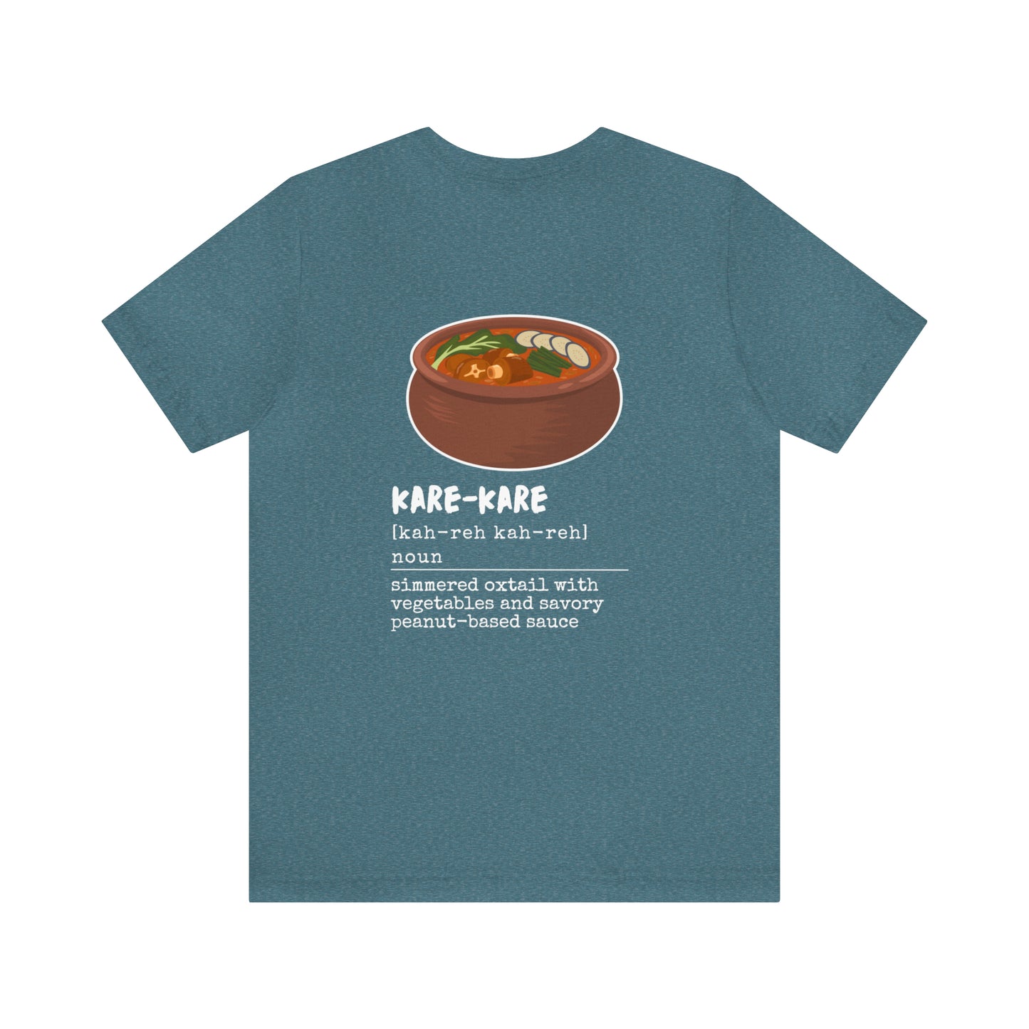 Filipino Food Kare-Kare Tagalog Definition T-Shirt