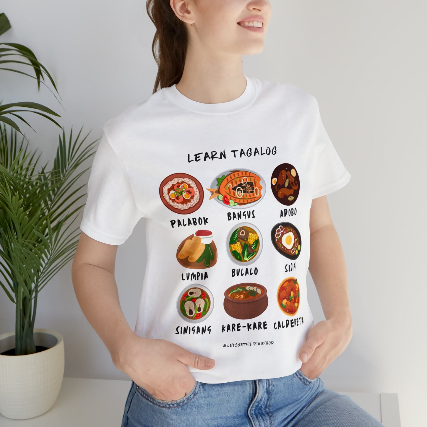 Learn Tagalog Filipino Foodie Chef T-Shirt