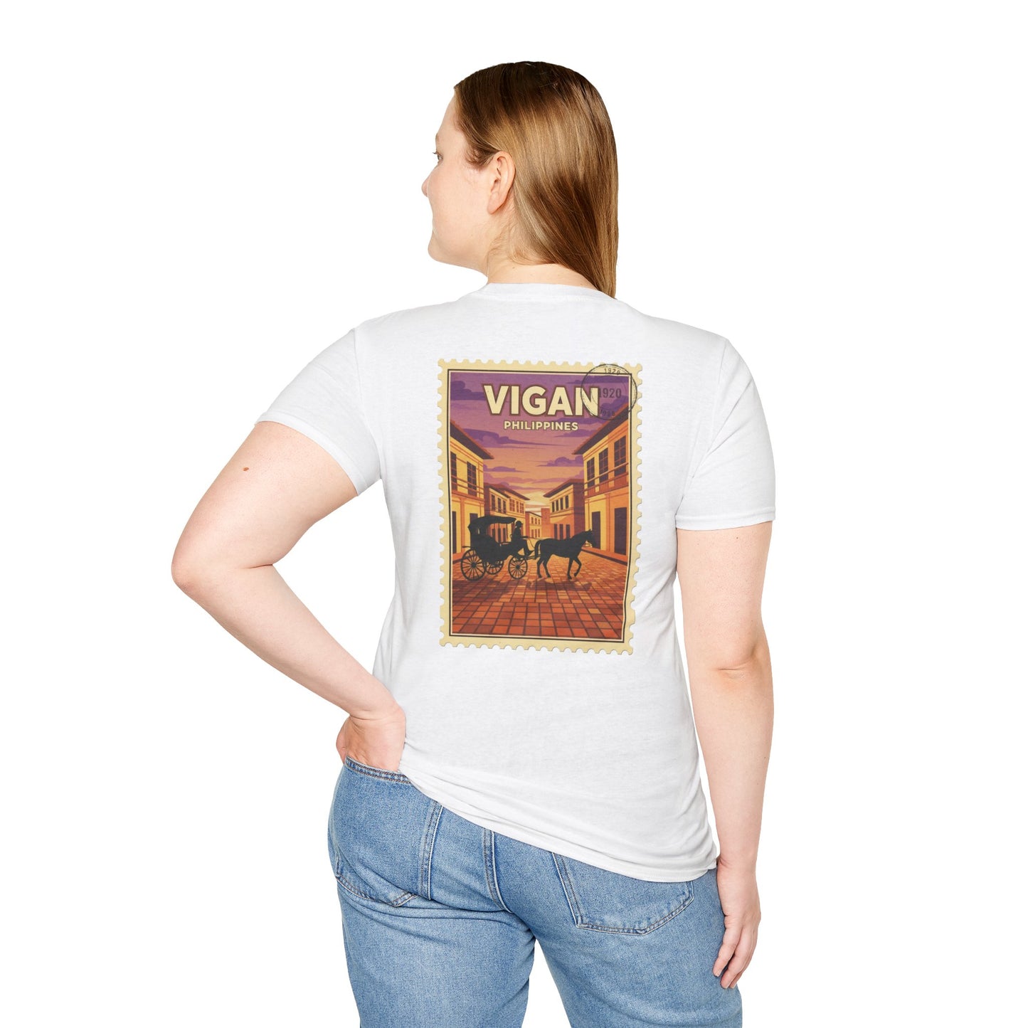 Vigan Philippines Vintage Travel Poster T-Shirt