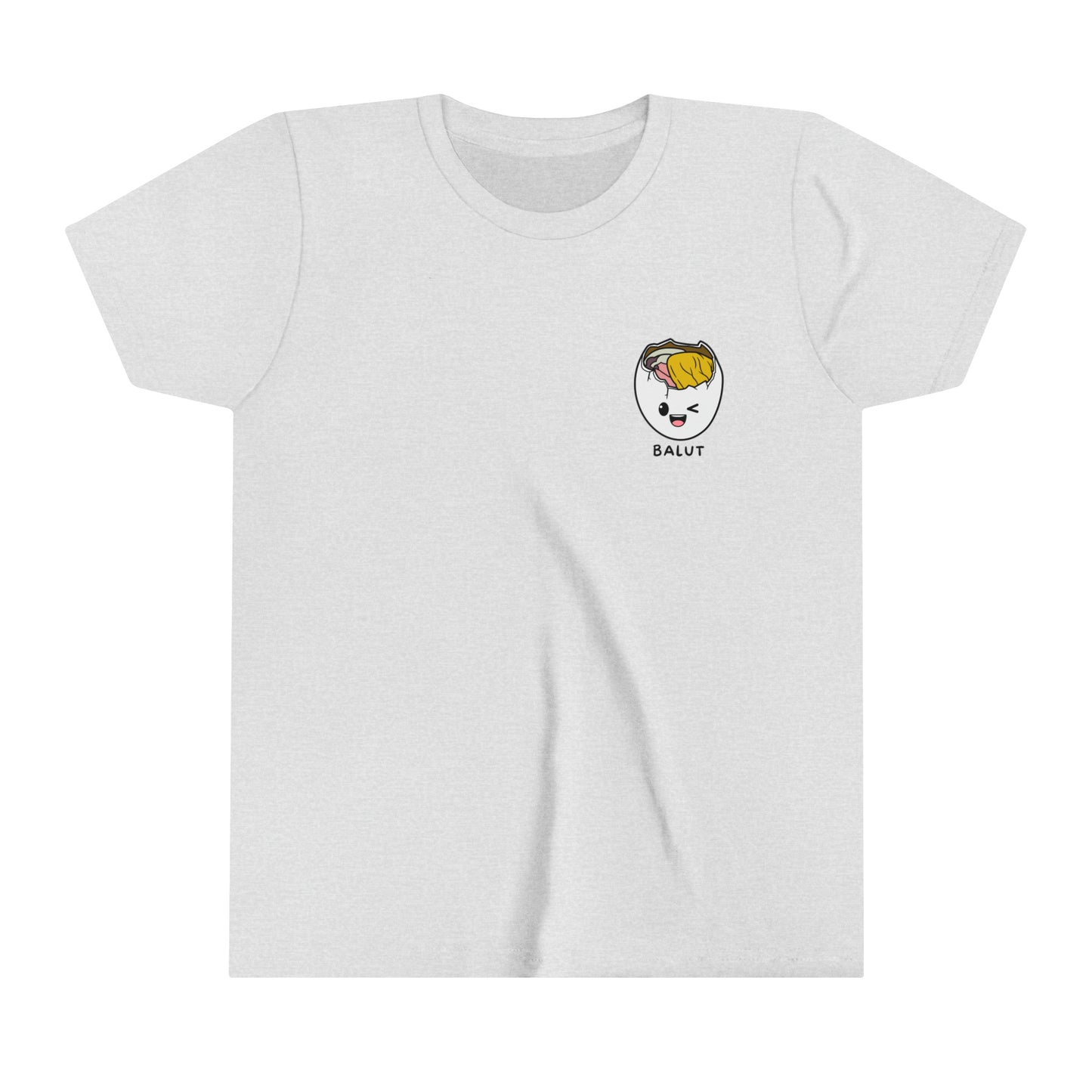 Youth Short Sleeve Balut Filipino Street Food Tee