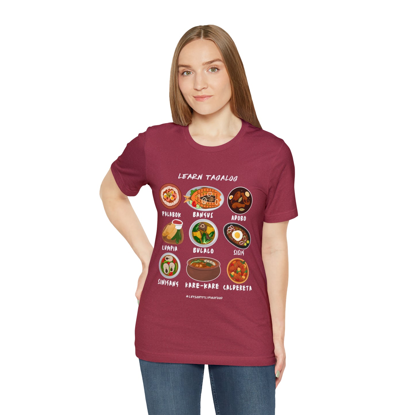 Learn Tagalog Filipino Foodie Chef T-Shirt