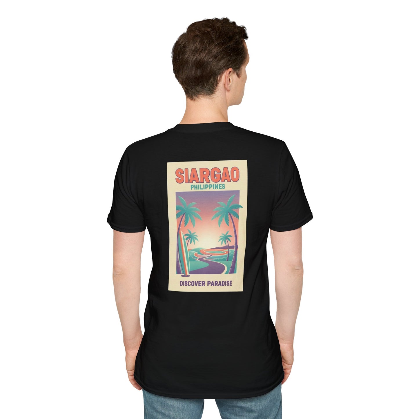 Siargao Philippines T-Shirt — Discover Paradise Retro Beach Poster Tee