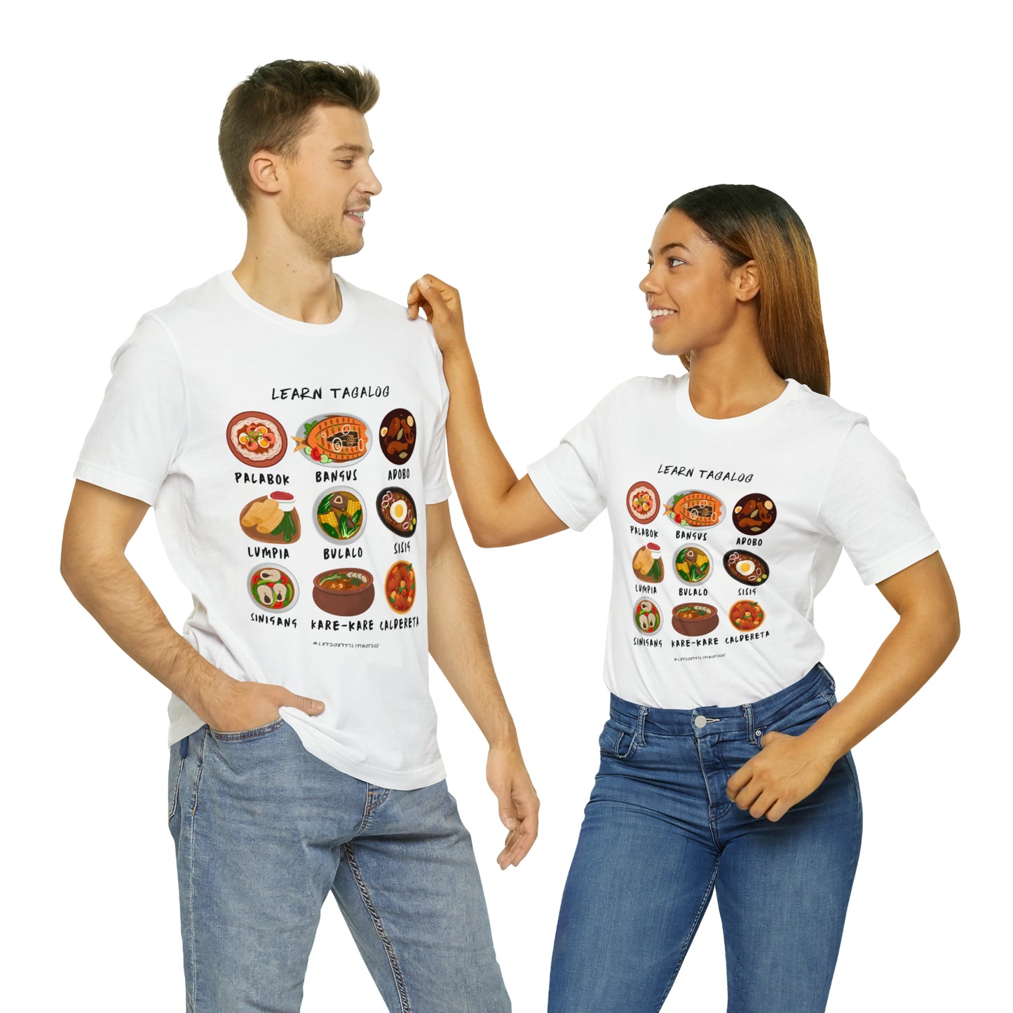 Learn Tagalog Filipino Foodie Chef T-Shirt