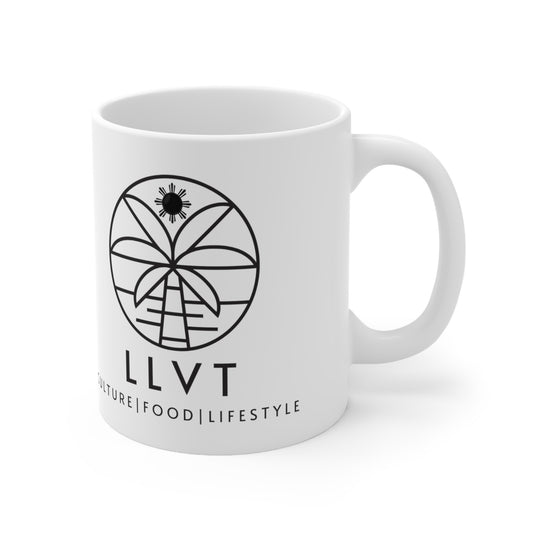 LLVT Livin La Vida Tagalog YouTube Logo Coffee Mug 11 oz