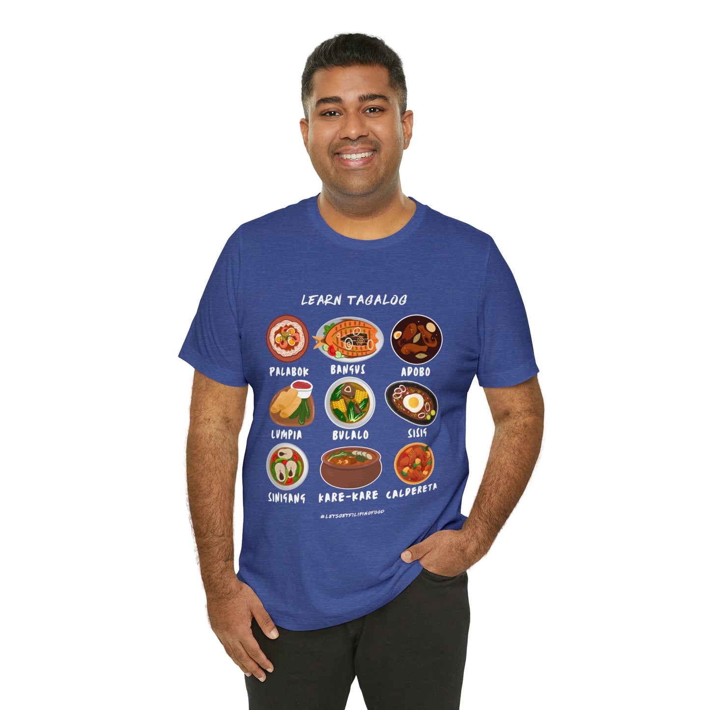 Learn Tagalog Filipino Foodie Chef T-Shirt