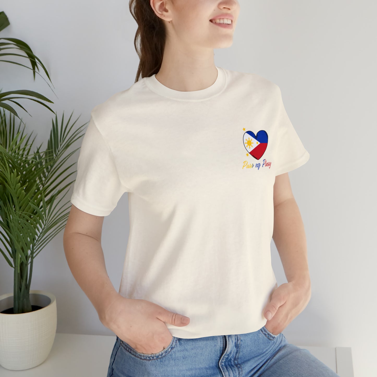 Puso ng Pinoy Filipino by Heart T-Shirt