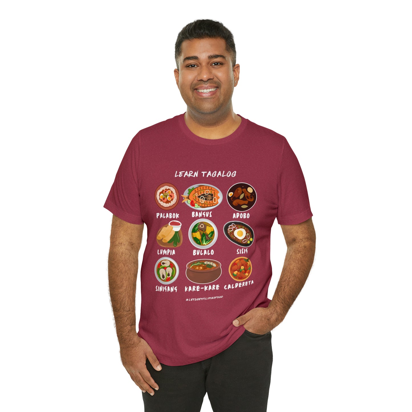 Learn Tagalog Filipino Foodie Chef T-Shirt