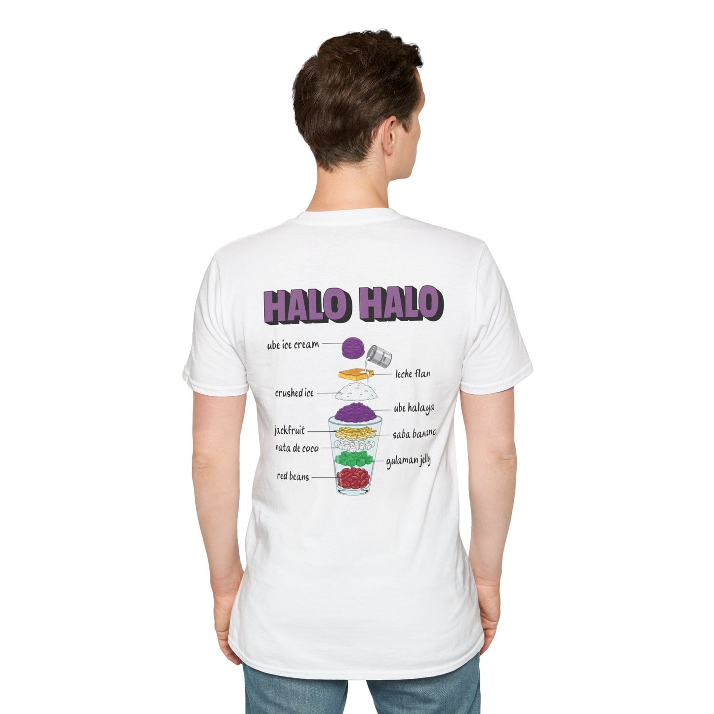 Halo-Halo Guide T-Shirt — Filipino Dessert Graphic Tee