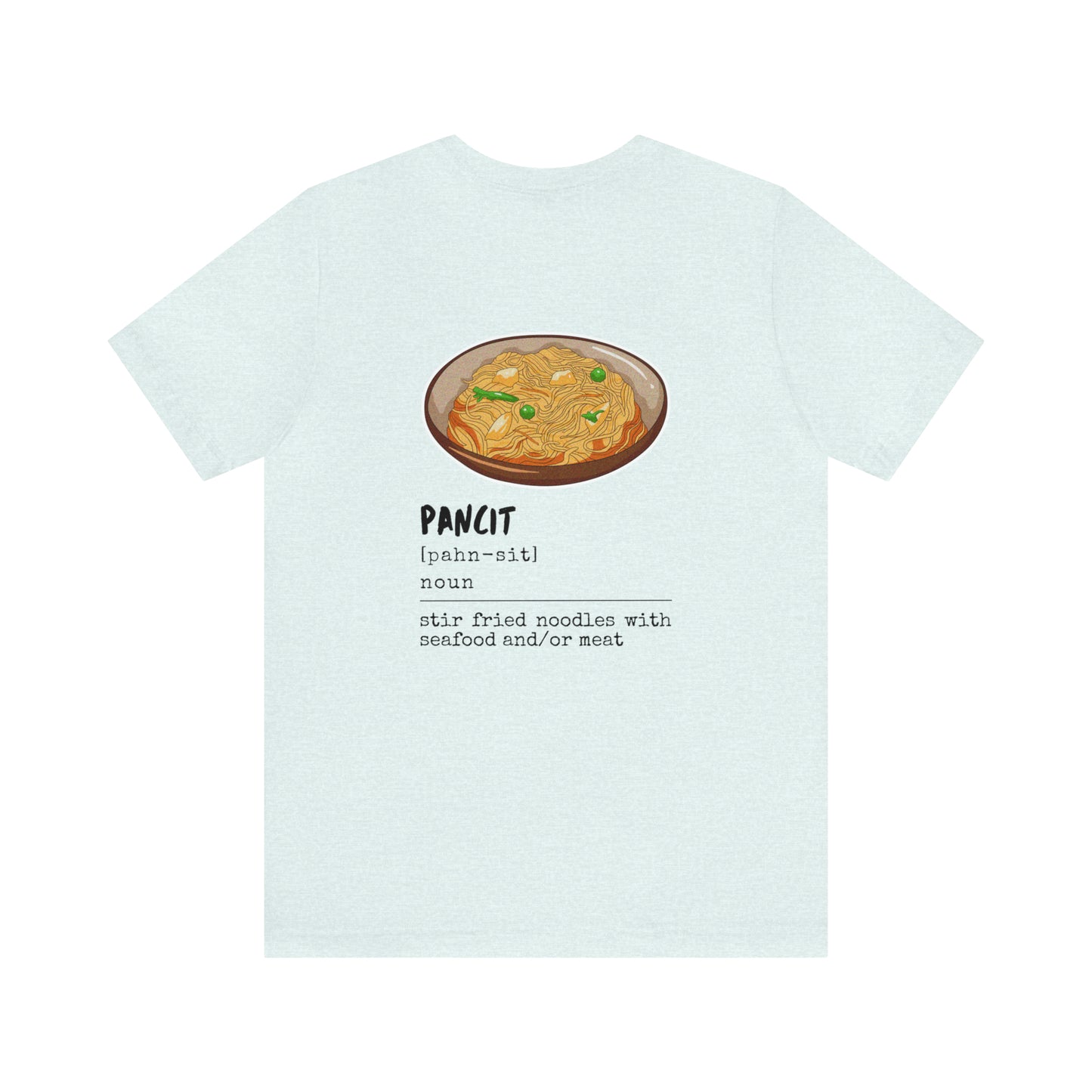 Filipino Food Pancit Definition Tagalog T-Shirt