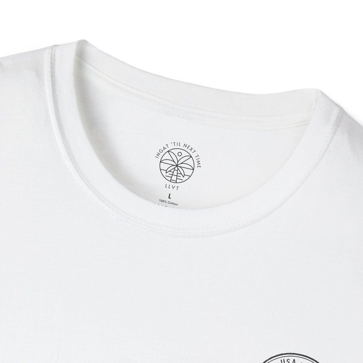 Boracay Sunset Stamp T-Shirt — Vintage Philippine Beach Travel Tee