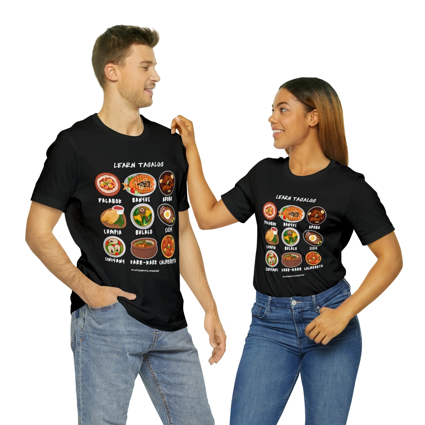 Learn Tagalog Filipino Foodie Chef T-Shirt