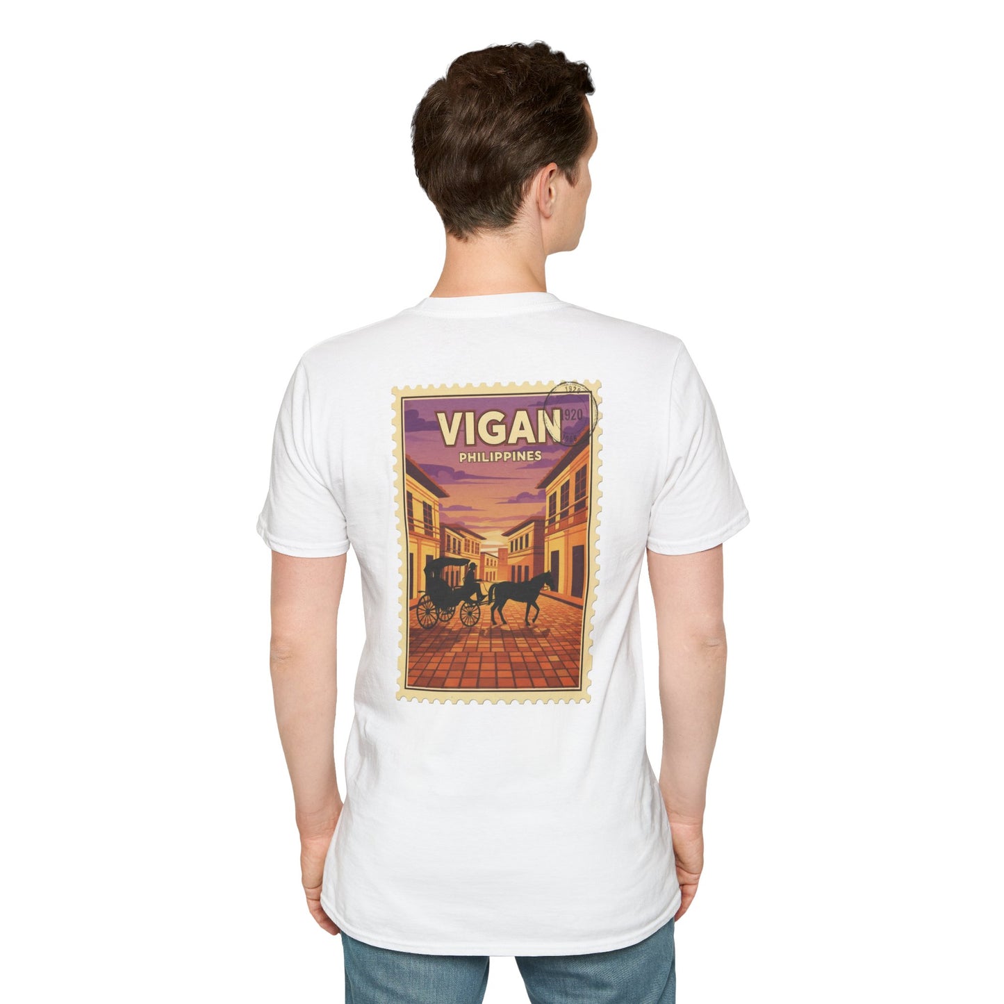 Vigan Philippines Vintage Travel Poster T-Shirt