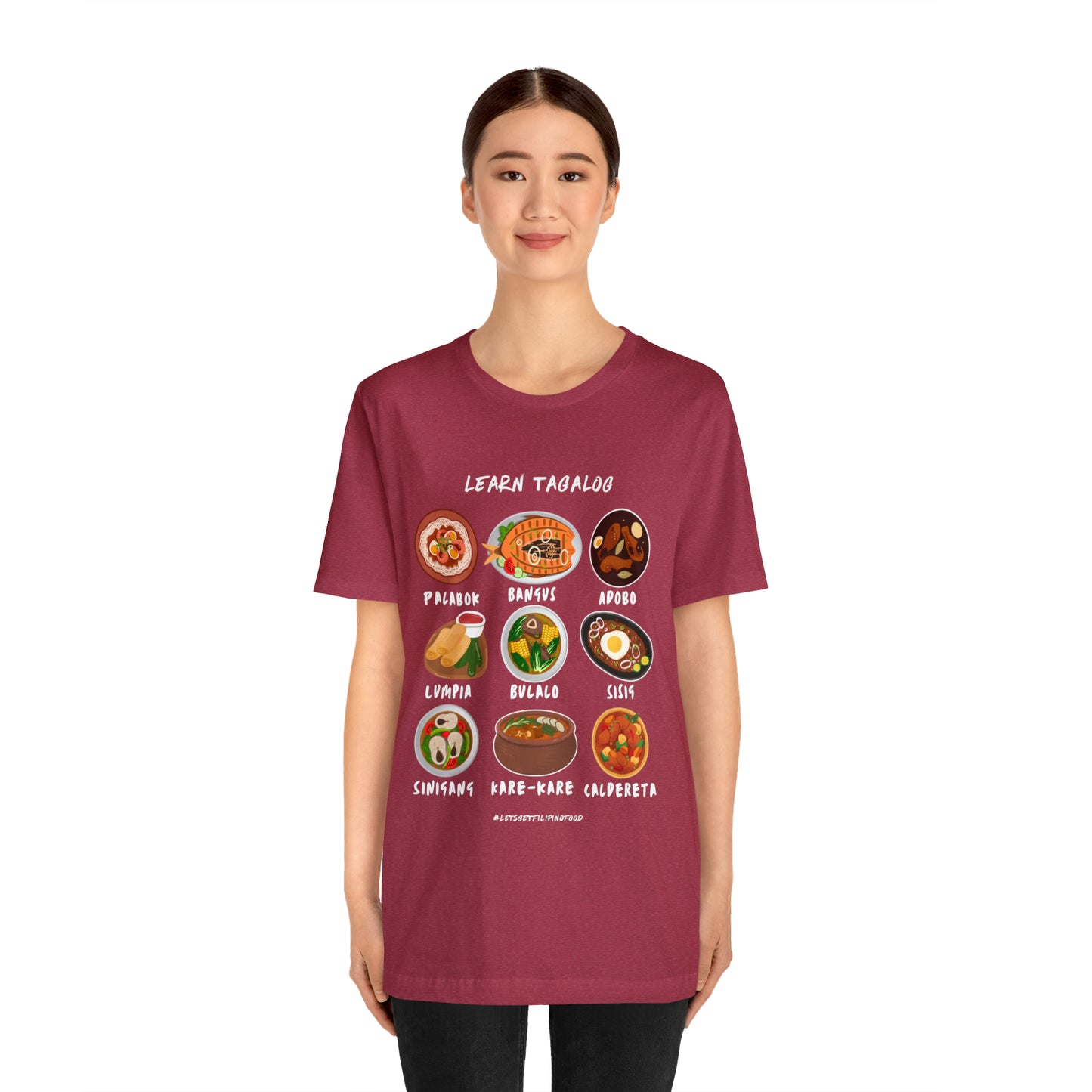 Learn Tagalog Filipino Foodie Chef T-Shirt