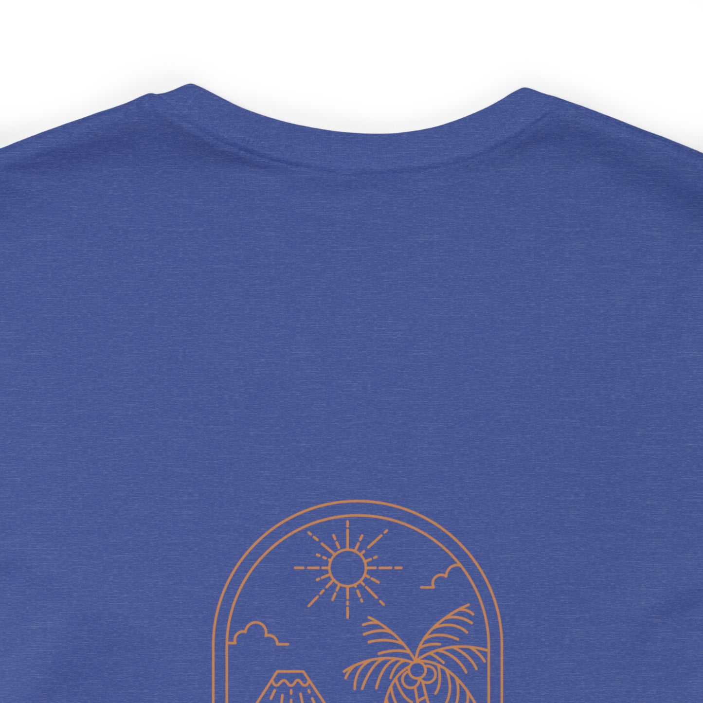 Island Lifestyle T-Shirt Tropical Design Philippines Bali Southeast Asia with White Gold Text