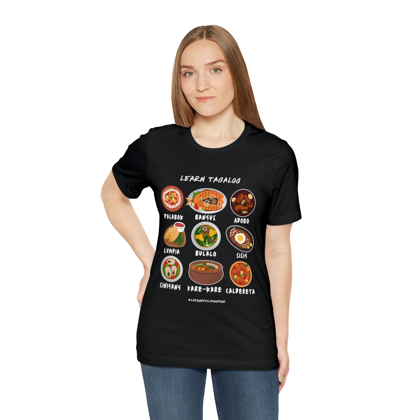 Learn Tagalog Filipino Foodie Chef T-Shirt