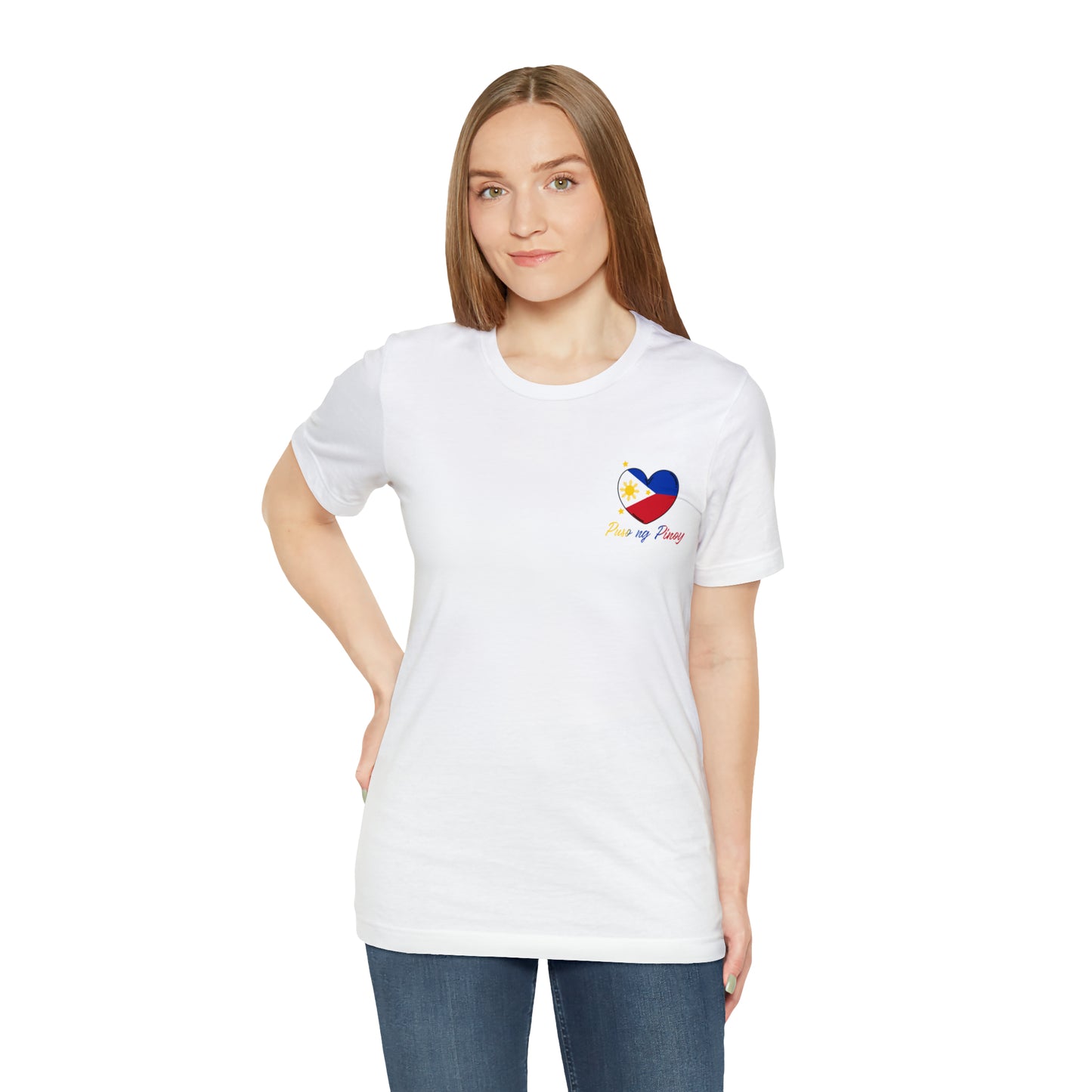 Puso ng Pinoy Filipino by Heart T-Shirt