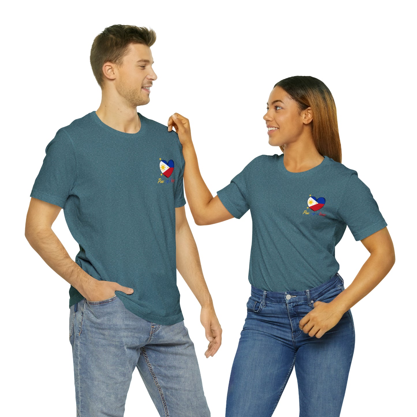 Puso ng Pinoy Filipino by Heart T-Shirt