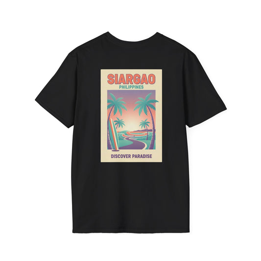 Siargao Philippines T-Shirt — Discover Paradise Retro Beach Poster Tee
